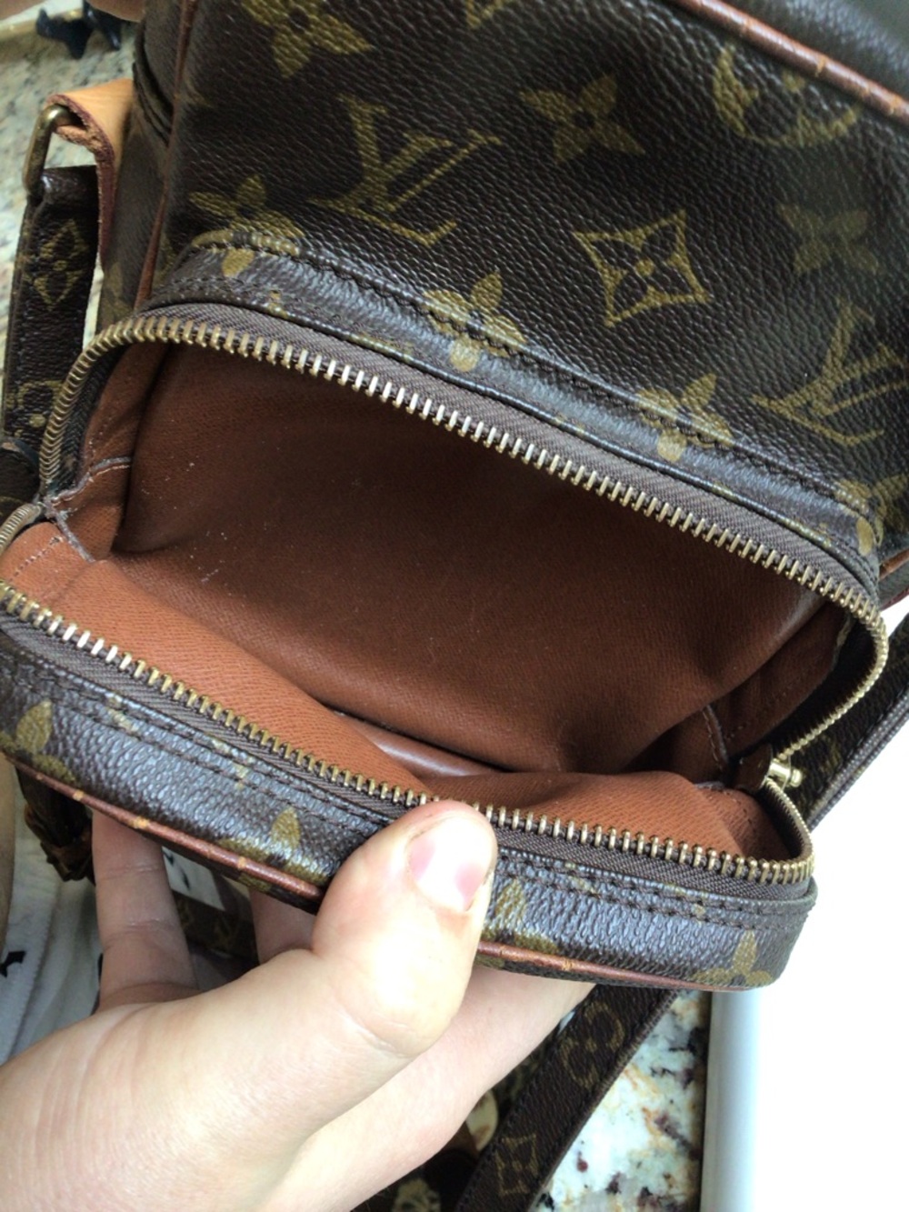 Louis Vuitton Vintage Amazon Monogram Crossbody Bag - Picture 13 of 15